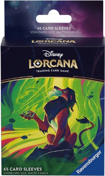 Disney Lorcana TCG S6 Azurite Sea Sleeves: Scar, Vengeful Lion