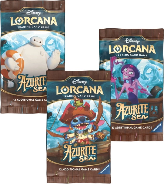 Disney Lorcana TCG S6 Azurite Seas Booster Pack