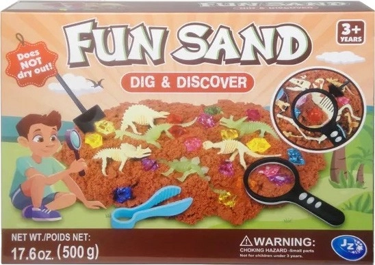 Fun Sand Dig & Discover - Dinos & Gems