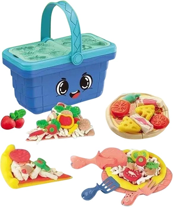 Magic Dough Pizza Play Basket