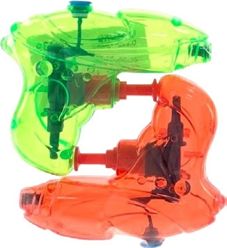 Mini Water Gun 2 Pack - Assorted