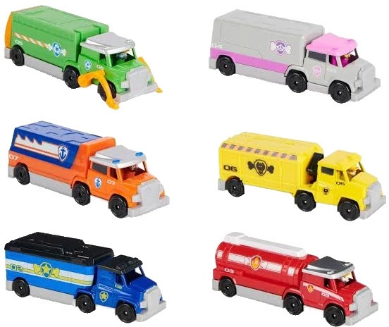 Paw Patrol True Metal Big Rigs - Assorted