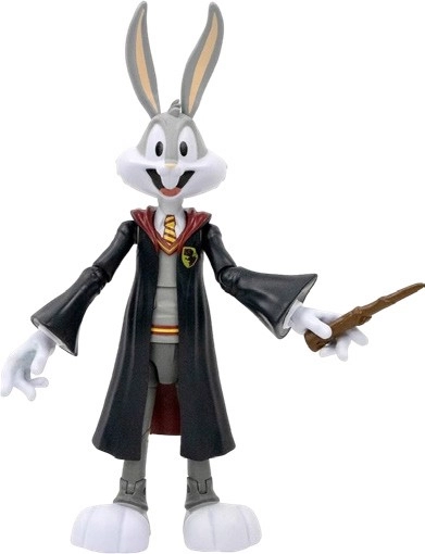 Warner Bros. 100 Looney Tunes x Harry Potter Mashups - Bugs Bunny x Gryffindor 7" Figure