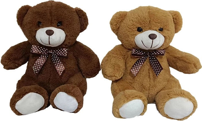 Wonder Co. Plush Classic Brown Bear 43cm - Assorted