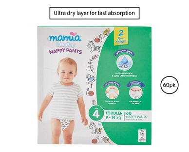 Nappy Pants Toddler 60pk