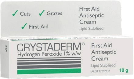 Crystaderm First Aid Antiseptic Cream 10g