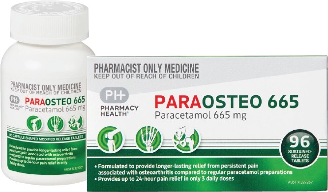 Pharmacy Health Paraosteo 665 96 Tablets