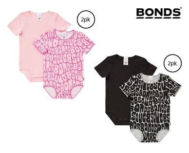 Bonds Infant Wonderbodies 2pk