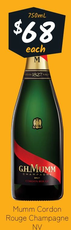 Mumm Cordon Rouge Champagne NV