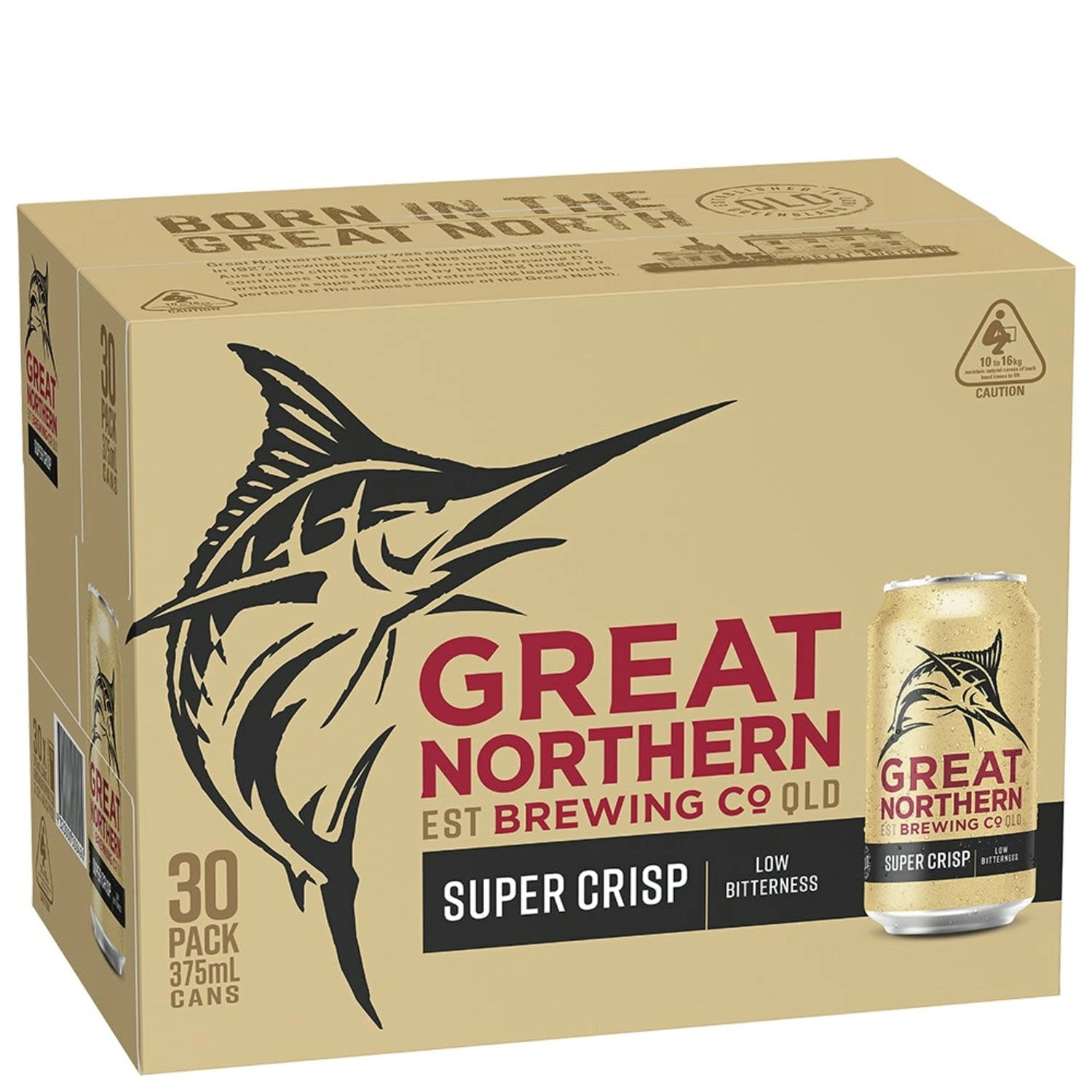 Great Northern Super Crisp Block Cans 375ml