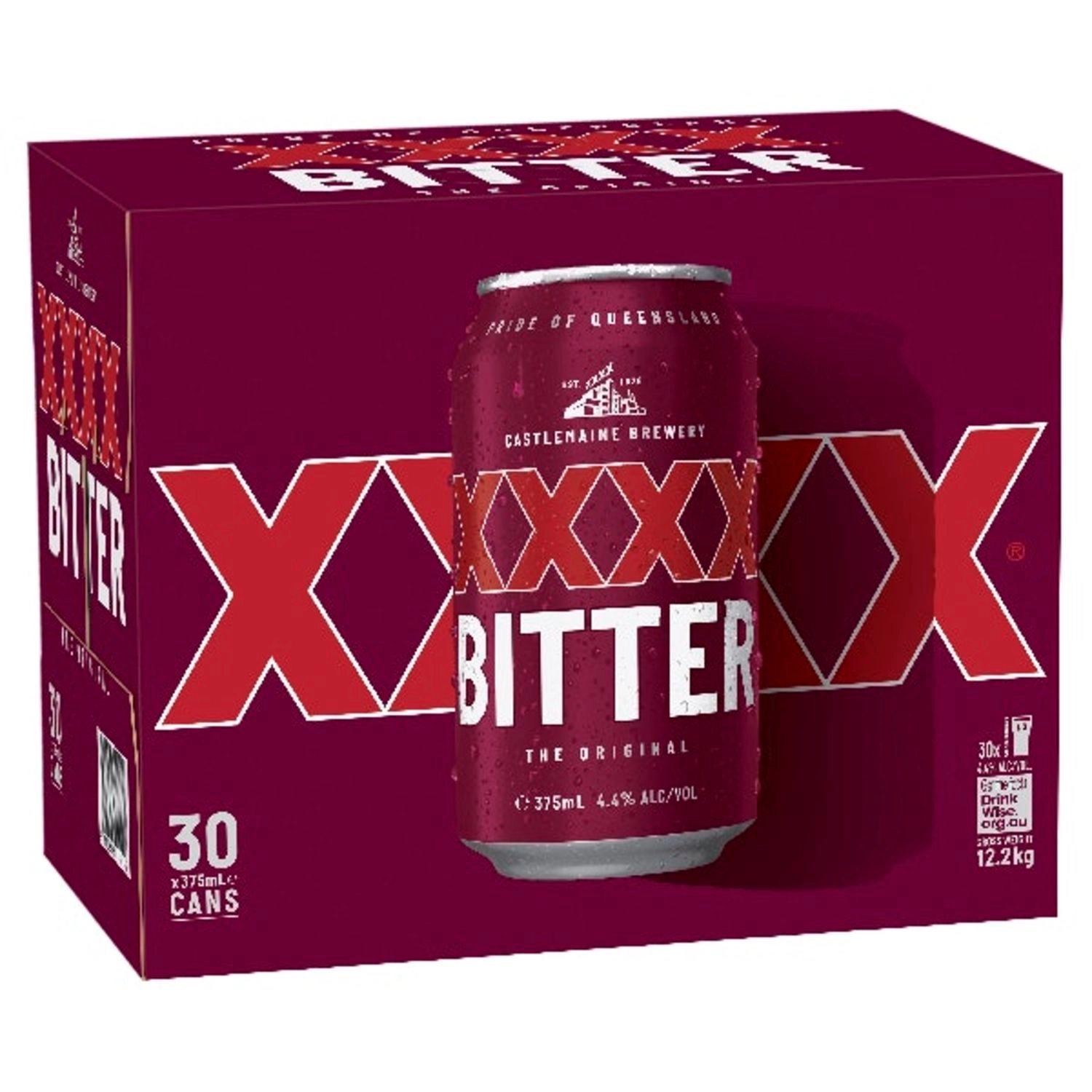 XXXX Bitter Block Cans 375ml