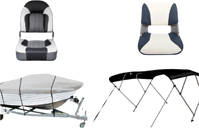 20% off Regular Price on Boat Seats, Boat Covers & Biminis by Bowline