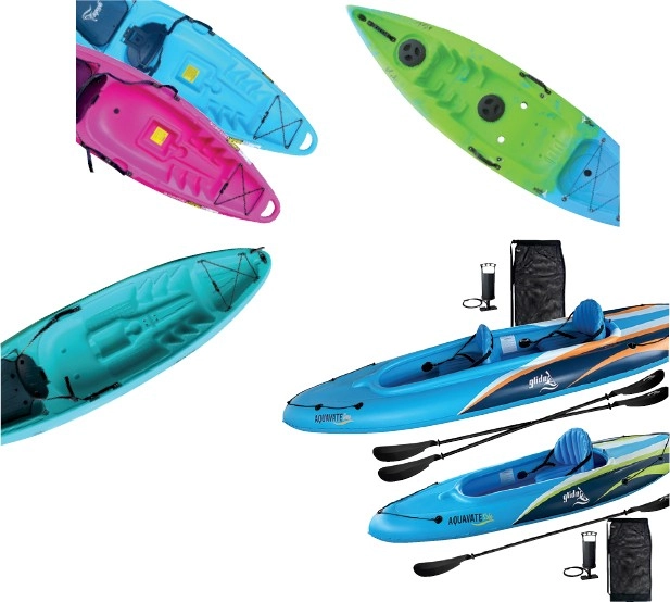 30% off Regular Price on Recreational Kayaks by Glide