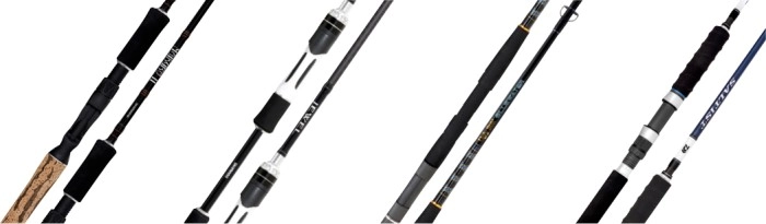 30% off Regular Price on Shimano Maikuro II, Shimano Jewel, Ugly Stik Bluewater & Daiwa Saltist Hyper Rods