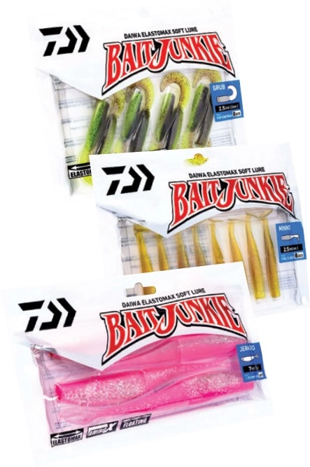 Daiwa Bait Junkie Soft Plastics