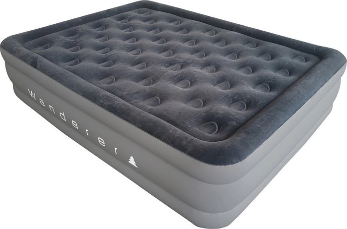 Wanderer Contour Queen Air Bed with Built-In 240v Pump