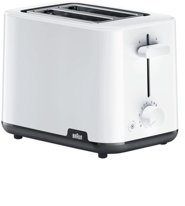 Braun 2 Slice Toaster in White