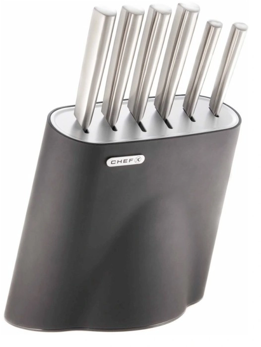 ChefX 7pc Kusunoki Knife Block Set