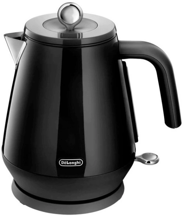 De’Longhi Eclettica 1.7L Kettle in Black