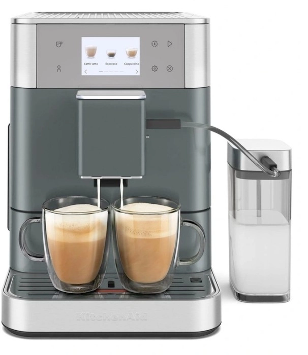 KitchenAid Fully Automatic Espresso Machine with Milk Container in Juniper