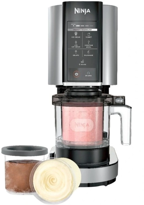 Ninja Ice Cream Maker in Black and Silver