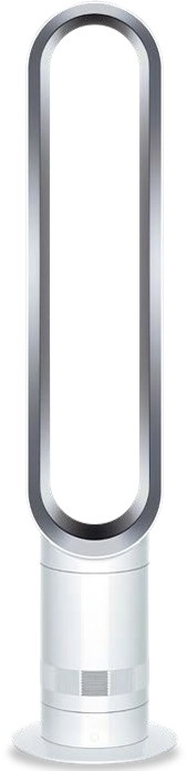 Dyson AM07 Cool Tower Fan in White and Silver