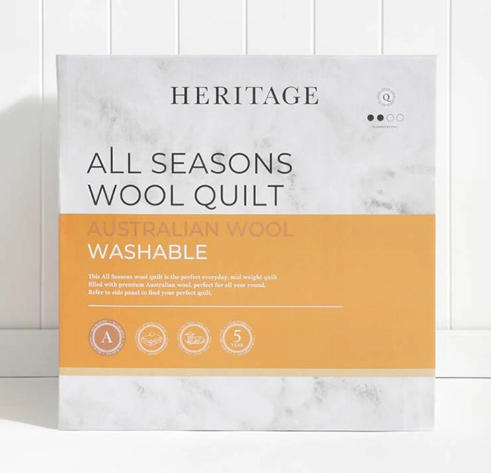 Heritage All Seasons Wool Quilt