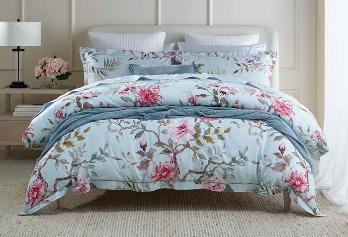 Heritage Rozala Cotton Sateen Quilt Cover Set^