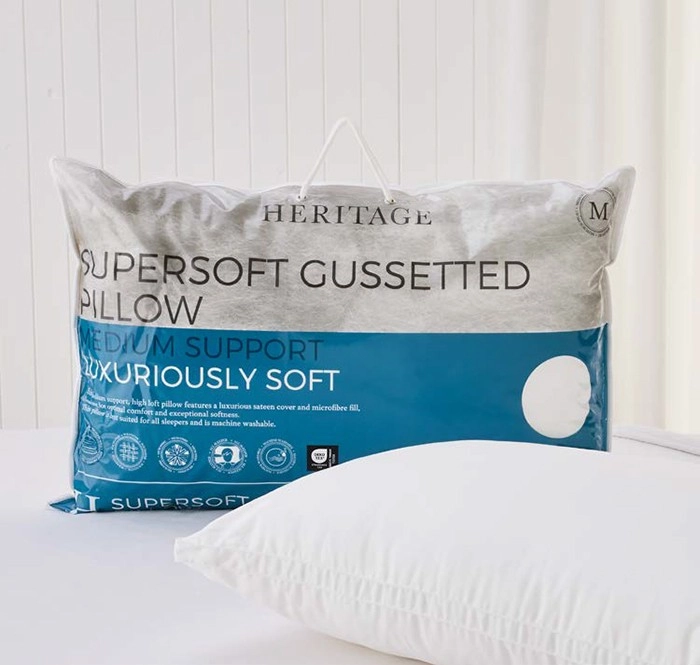 Heritage Supersoft Gusseted Pillow