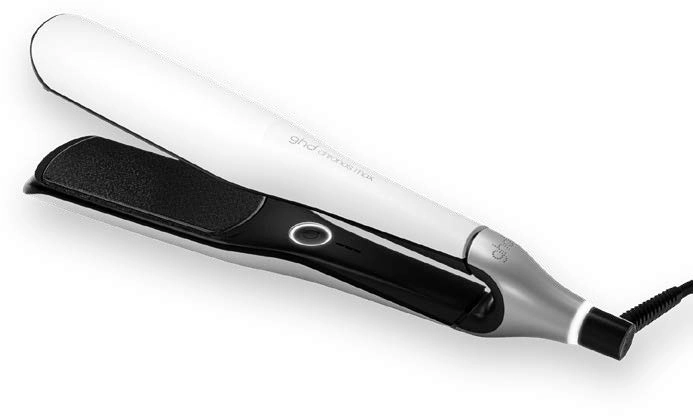 NEW GHD Chronos Max Wide-Plate Hair Straightener in White