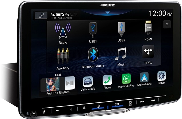 Alpine 9” WXGA Display Digital Multimedia Head Unit