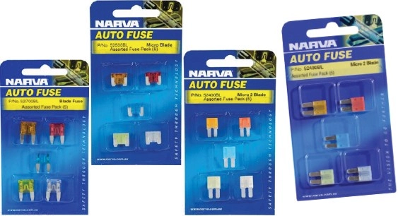 Assorted Narva Fuse Packs