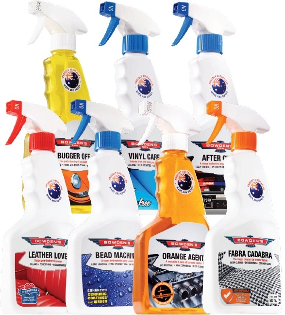 Bowden’s Own 500ml Detailers & Interior Cleaners