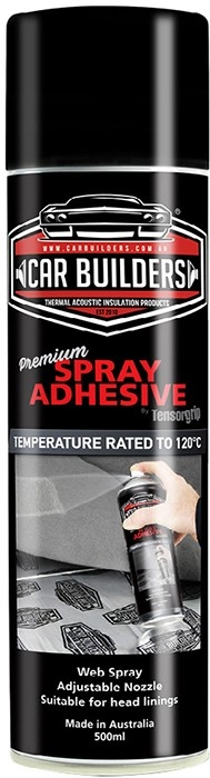 Car Builders Premium Spray Adhesive Suitable for All Upholstery Projects