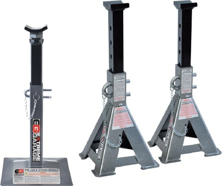 Extreme Garage Pin Axle Stands