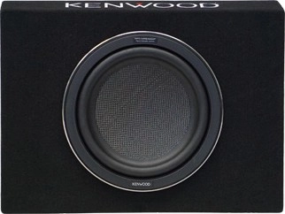 Kenwood 10” Shallow Subwoofer Enclosure 1000W Max