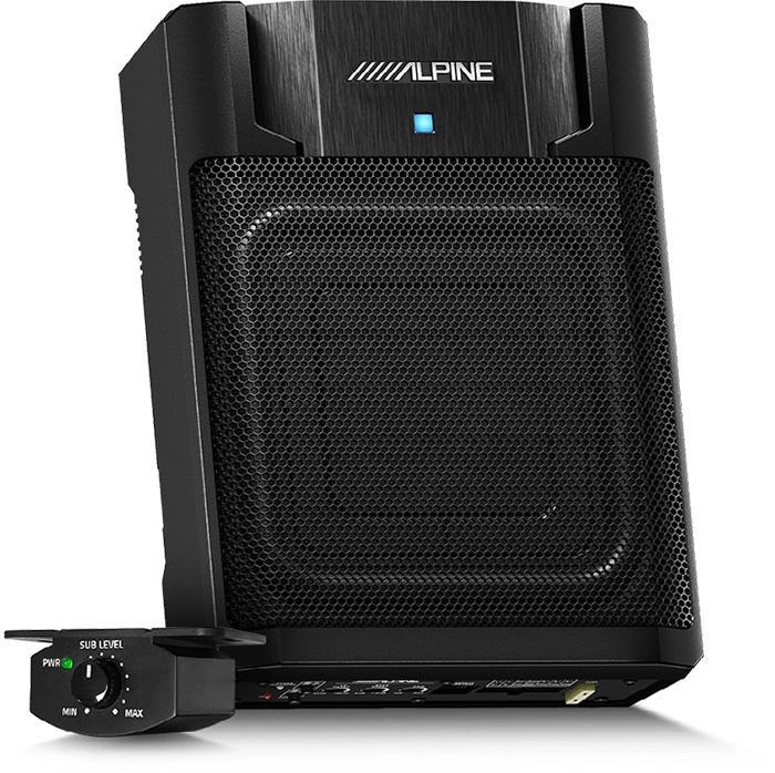 NEW Alpine 7” Underseat 150W Powered Subwoofer