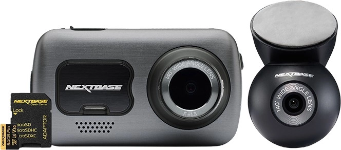 Nextbase 4K Front + 1080p Rear 64GB Dash Cam Bundle