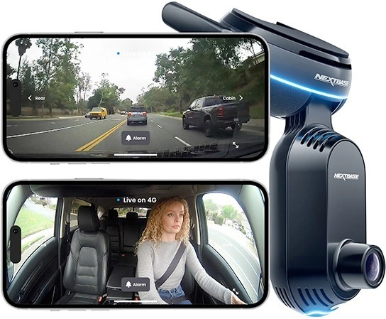 Nextbase IQ 4K Smart Front, Rear and Cabin 3-In-1 Dash Camera