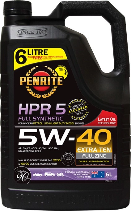 Penrite HPR 5 5W-40 6L