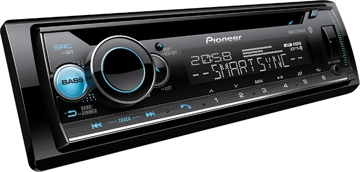 Pioneer Single Din Head Unit CD Receiver with USB & Bluetooth