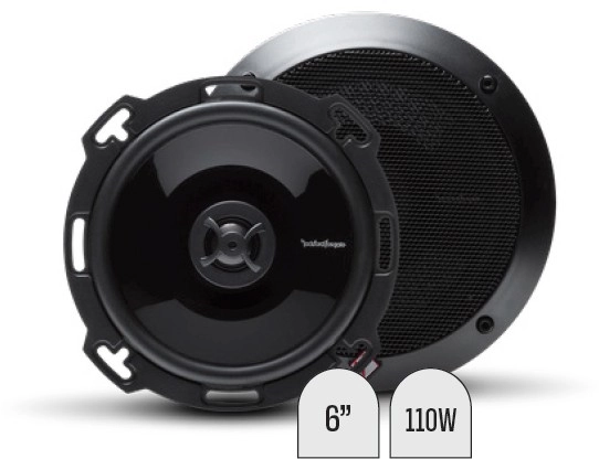 Rockford Fosgate 6” Punch Series 2 Way Coaxial Speakers