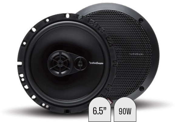 Rockford Fosgate 6.5” Prime Series 3 Way Coaxial Speakers