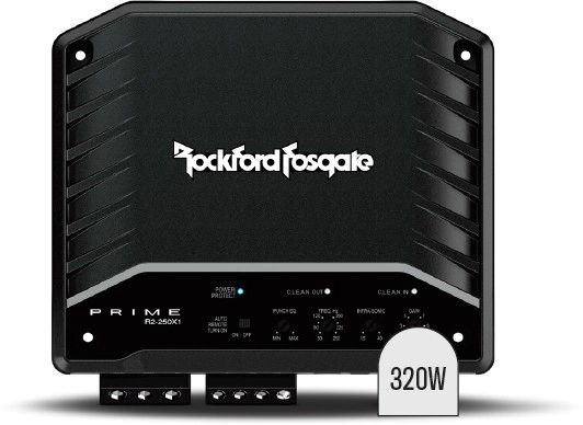 Rockford Fosgate Prime Series Mono Channel Class D Power Amplifier