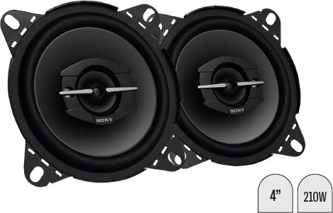 Sony 4” 3 Way Coaxial Speakers