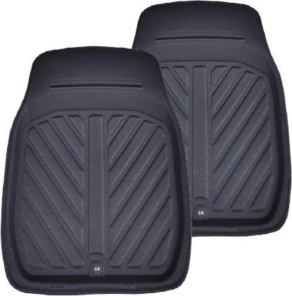 Streetwize Leather-Look Deep Dish Front Floor Mats