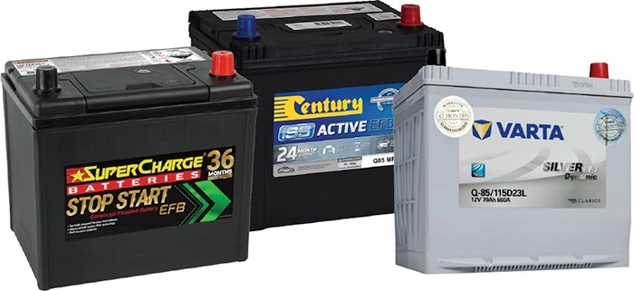 Varta, Supercharge & Century Stop/Start Batteries