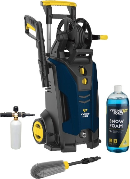 Vyking Force 2320PSI Electric Pressure Washer Kit & 1L Snow Foam