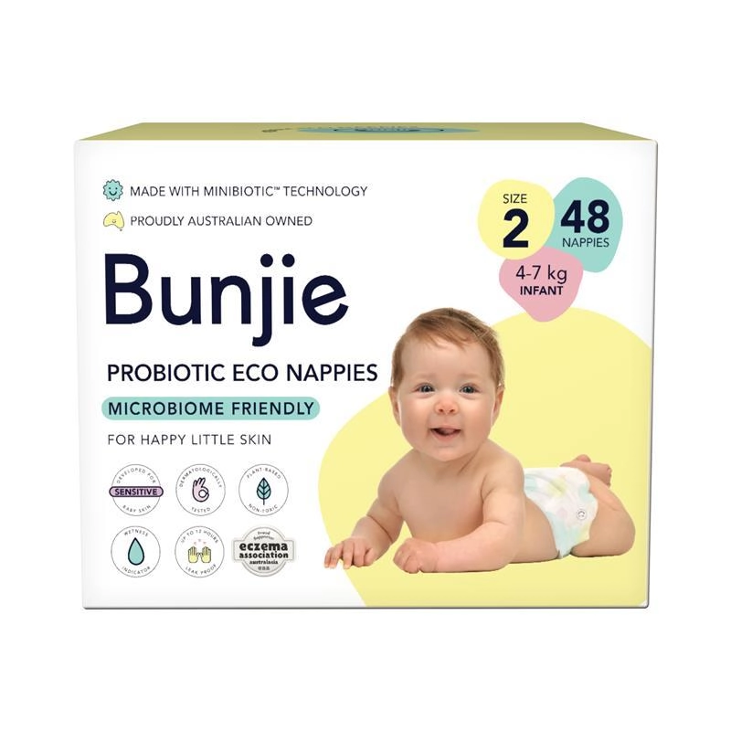 Bunjie Probiotic Eco Nappies Range