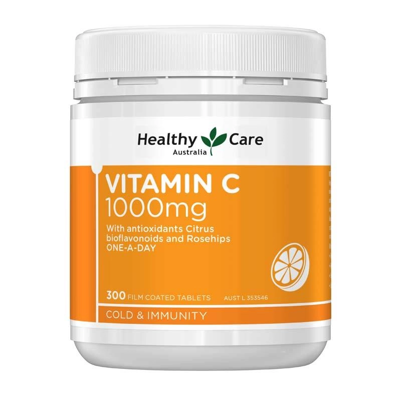 Healthy Care Vitamin C 1000mg 300 Tablets